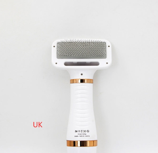 2 in 1 Pet Drying Brush Pet Hair Dryer Comb Pets Gym From House Gold UK
