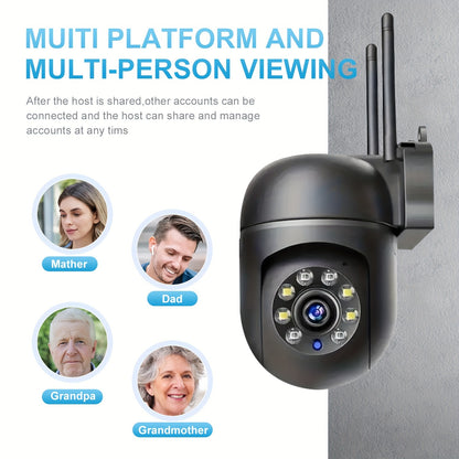 360 Wireless Camera Outdoor WiFi Night Vision Cam Electronics dealsniper-net