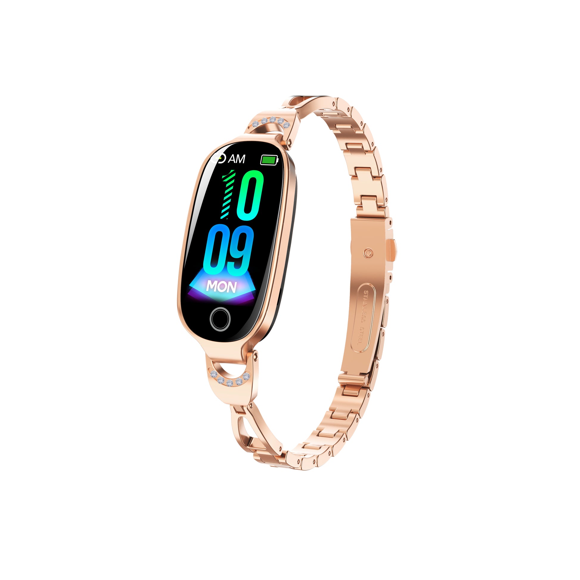 Gold Smartwatch For Women Compatible For Android & IOS Jewelry dealsniper-net Gold