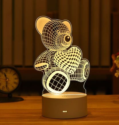 Gift Web Celebrity Douyin Creative 3D Small Night Light Home Decor DealSniper.net