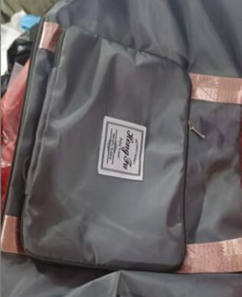 Dry And Wet Separation Sports Portable Shoulder Bag Women DealSniper.net Grey pink