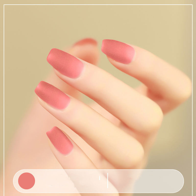 Matte matte nail polish