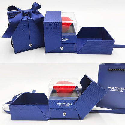 Valentine's Day Plastic Eternal Flower Holidays DealSniper.net Blue