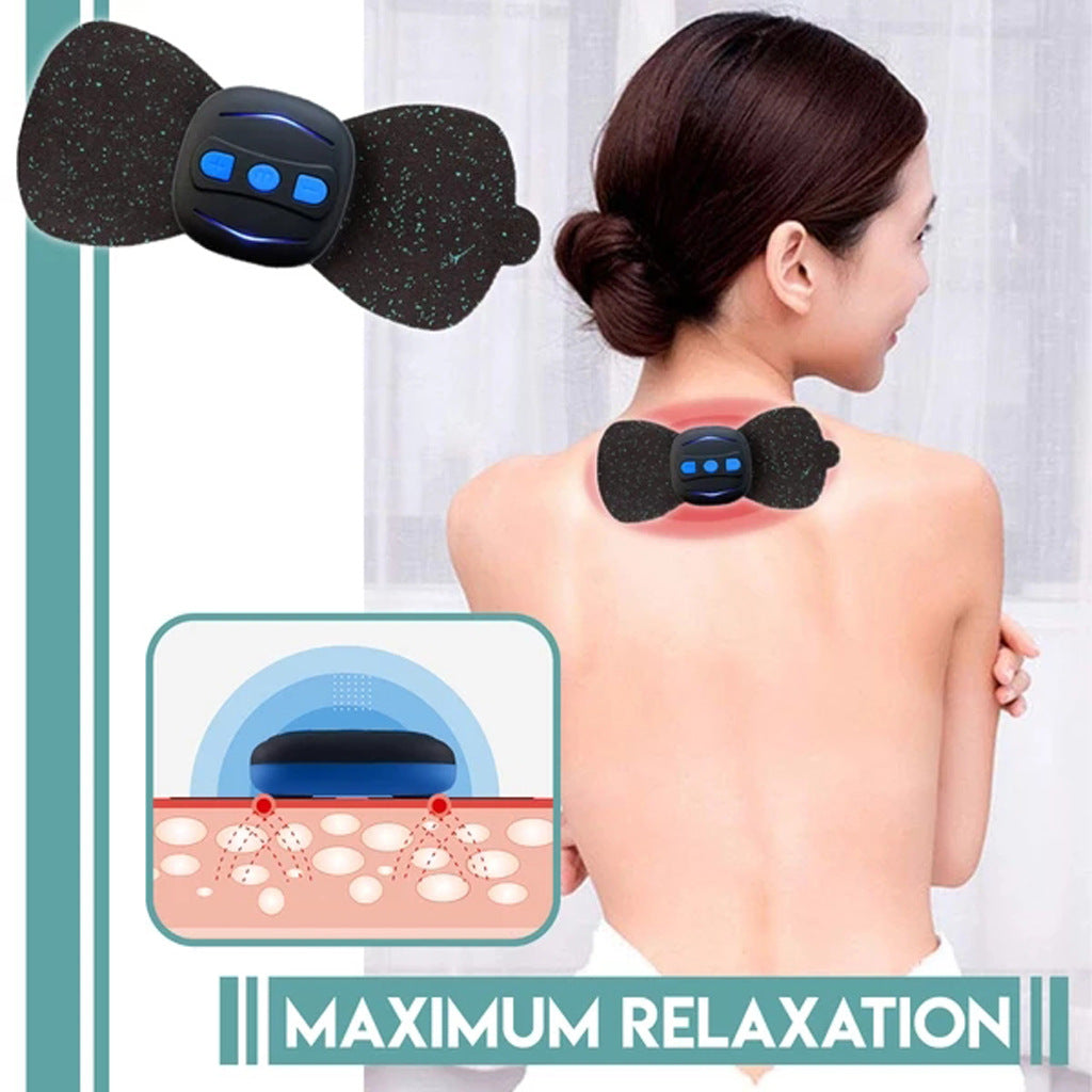 Portable Charging Massager Mini Massage Neck Stickers Cervical Health dealsniper-net