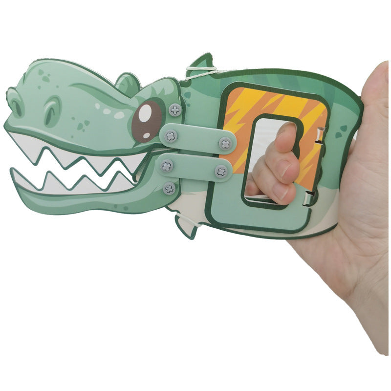 Scientific Small Production Children's Toy Material Package DIY Mechanical Dinosaur Kids dealsniper-net