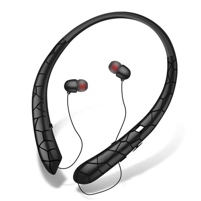 Sports Retractable Wire Handsfree Call Wireless Neckband Headset Gadgets dealsniper-net