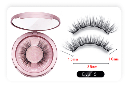 Natural Long Lasting Magnetic Liquid Eyeliner & Magnetic False Eyelashes