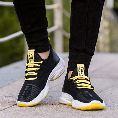 Men Sneakers Black White Sports Shoes Men DealSniper.net