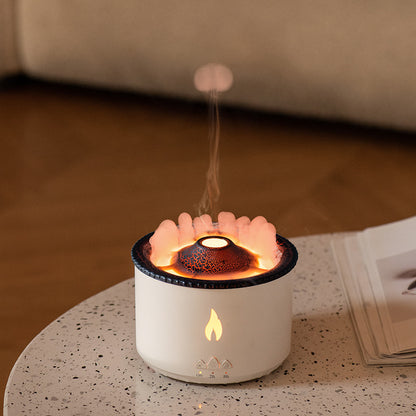 New Two-color Spray Ring Volcano Humidifier House Gym From House