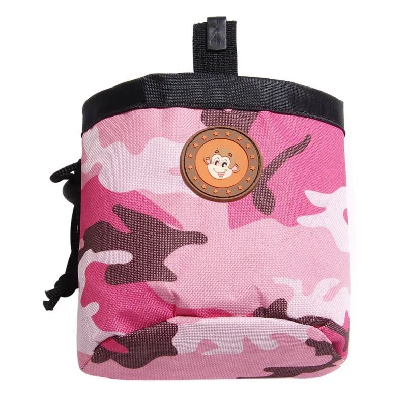Portable Training Bag Dog Pet Snack Bag Strong Wear Resistance Pets dealsniper-net Pink