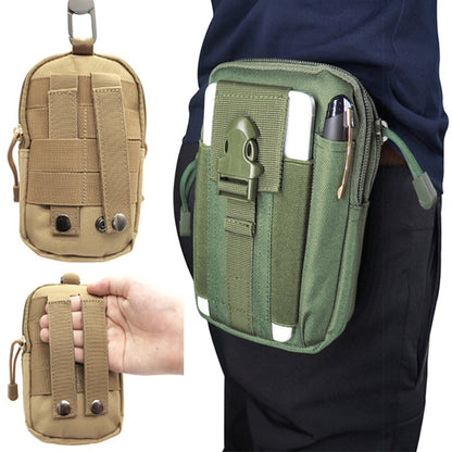 Outdoor Sports Molle Tactical Pocket Male 5.5 6 Inch Waterproof Mobile Phone Bag Outdoor dealsniper-net