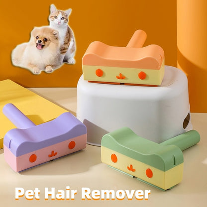 New Pet Hair Roller Remover Lint Brush 2-Way Dog Cat Comb Pets dealsniper-net