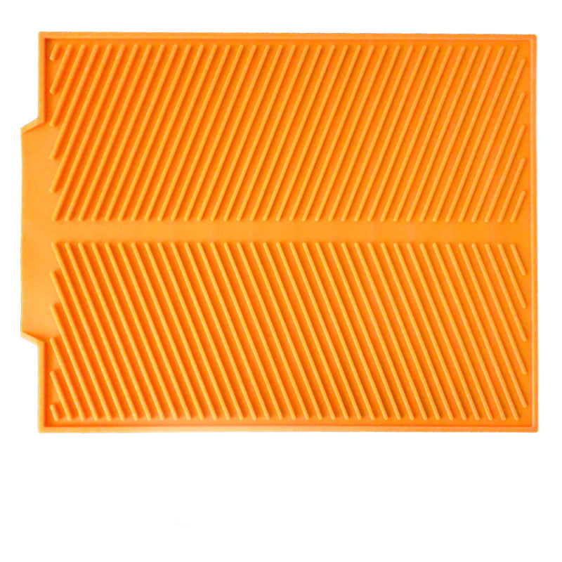 Household Kitchen Drying Silicone Drain Pad Kitchen Gym From House Orange L