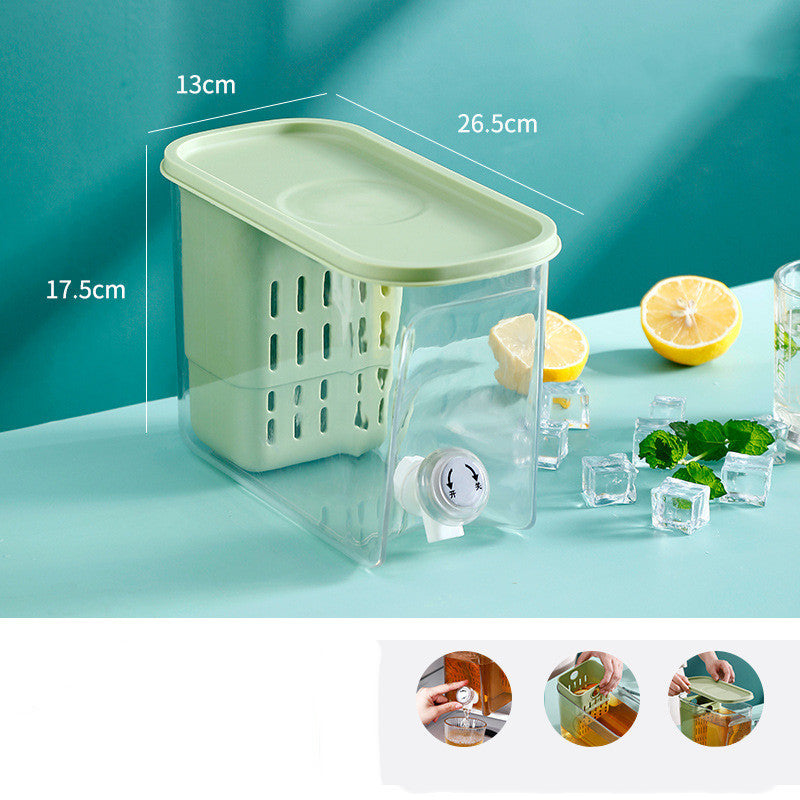 Home Refrigerator Water Cooler With Tap House DealSniper.net