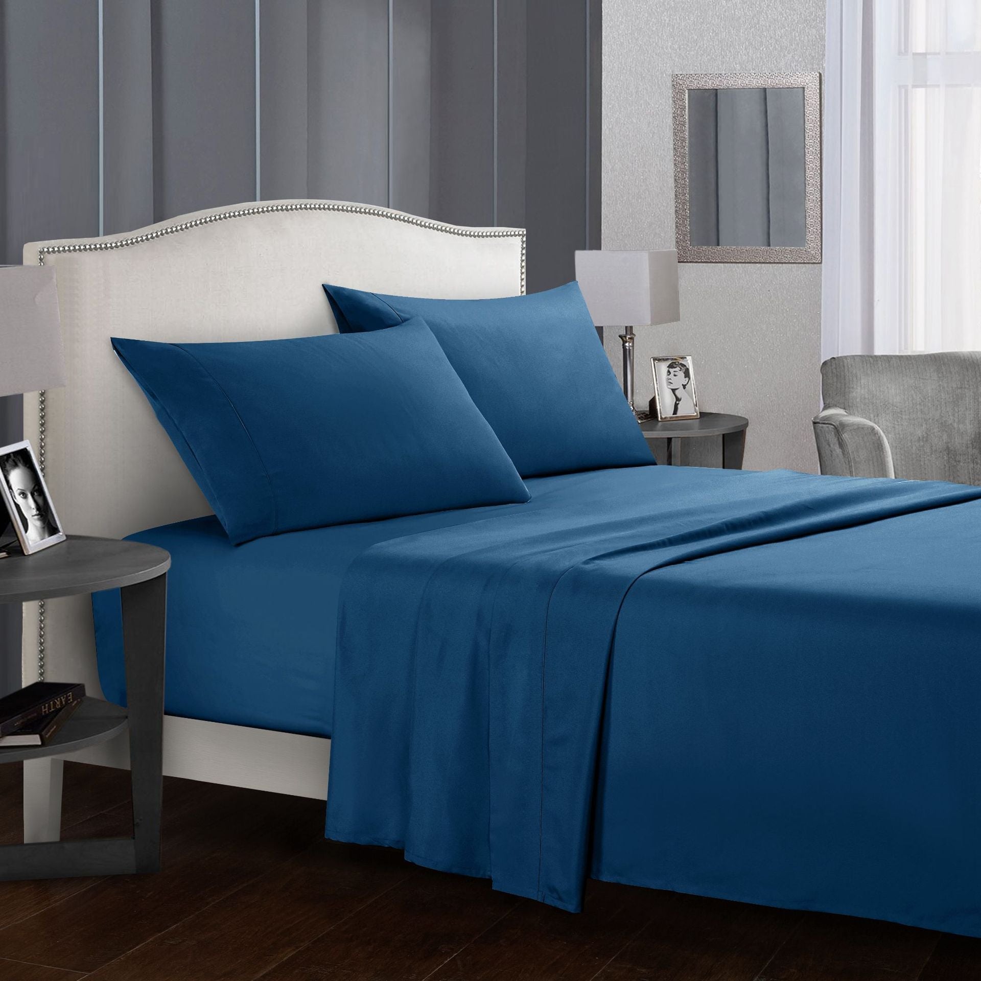 Sheet Set 4 Sets Bed Sheet Double King Size House DealSniper.net