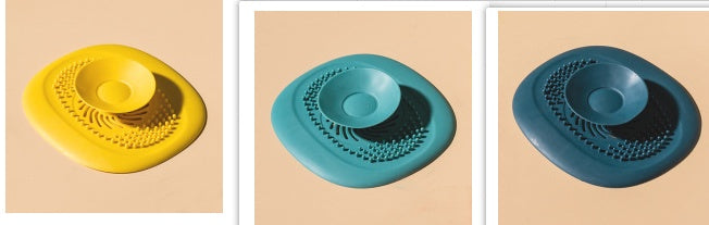 Bathroom Washbasin Drain Hair Catcher Kitchen Sewer Nausea Kitchen dealsniper-net Blue set5 1PC