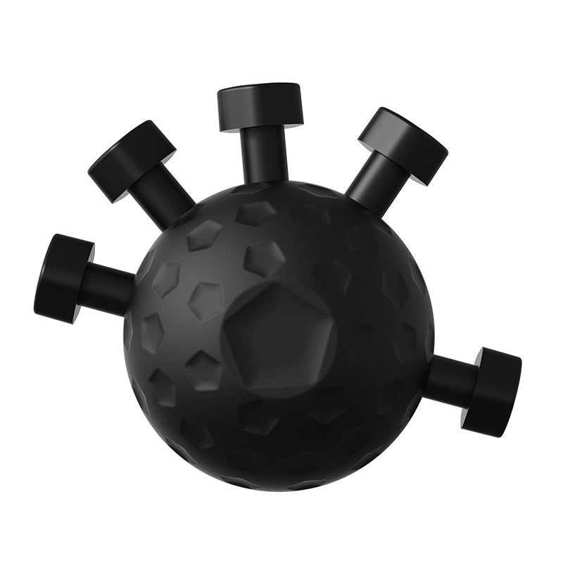 Gym Finger Hand Strengthener Grip Adjustable Resistance Hand Balls Sports DealSniper.net Black