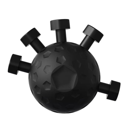Gym Finger Hand Strengthener Grip Adjustable Resistance Hand Balls Sports DealSniper.net Black