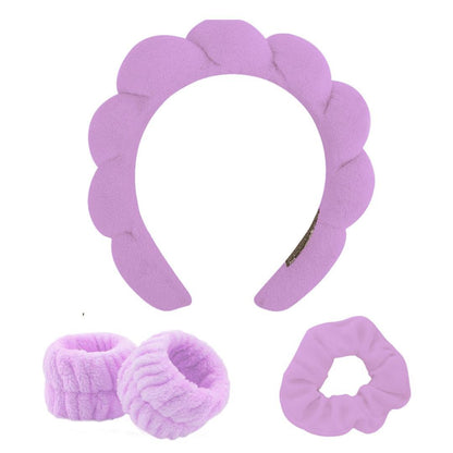 Purple Four-piece Headband Headband Headband