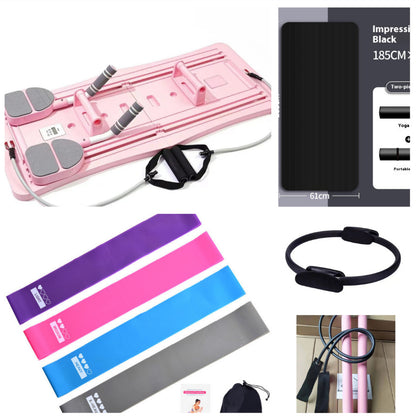 Four-in-one Foldable Automatic Rebound Home Exercise Abdominal Muscle Firm Abs Fitness Board Sports DealSniper.net Set2