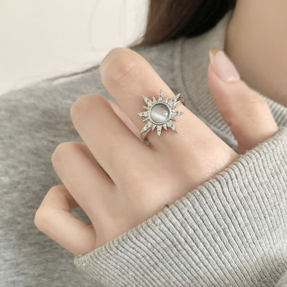 Delicate Star Women Ring Light Luxury Fashion Personality Jewelry Gym From House