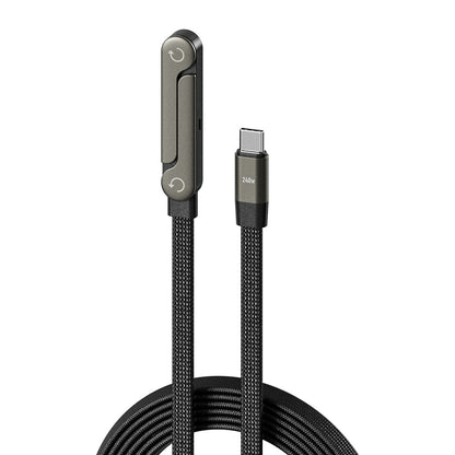 Fast Charging Foldable Bracket Data Cable 2-in-1 Data Wire Gadgets Gym From House