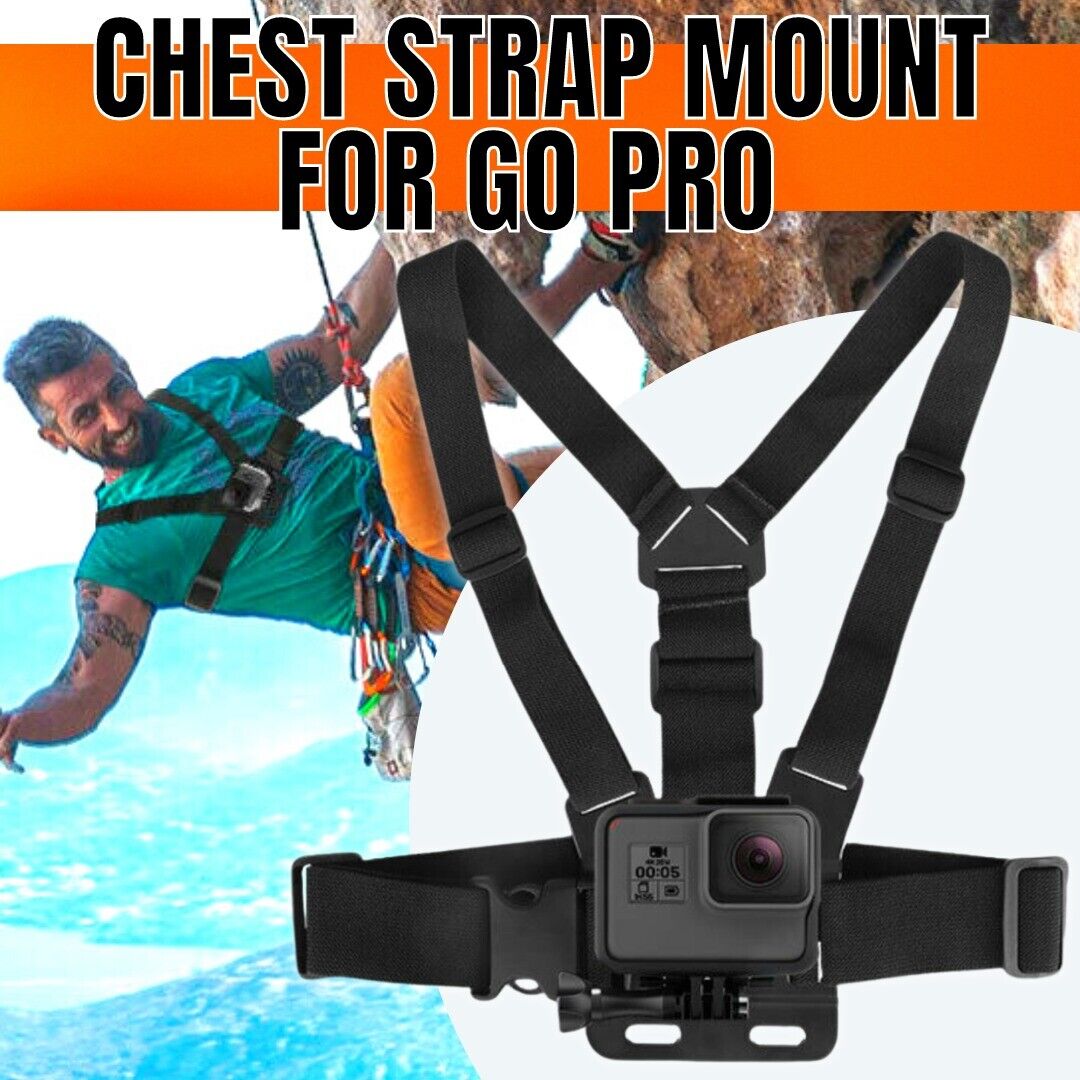 Chest Mount Harness Strap Phone Holder Clip POV For Gopro 10 9