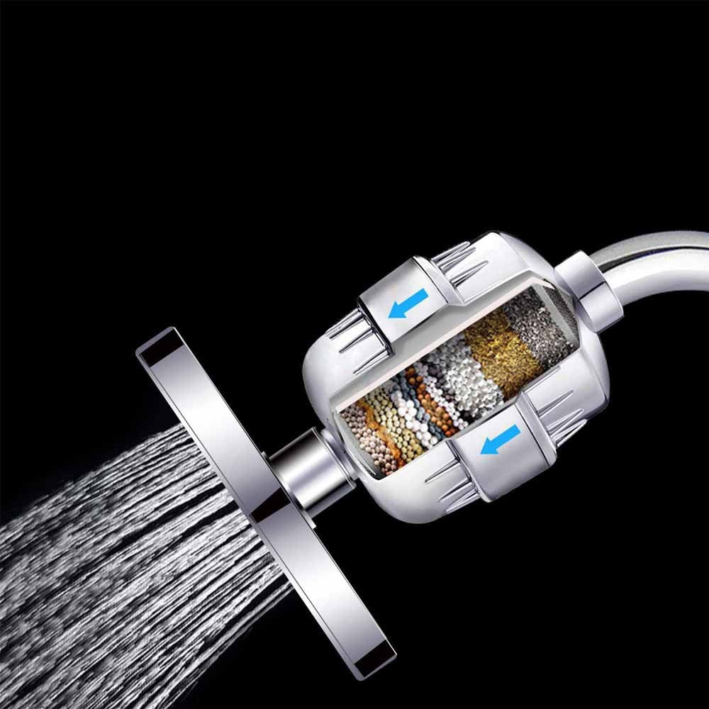 Filtering Shower Head Water Purification Nozzle Kitchen dealsniper-net