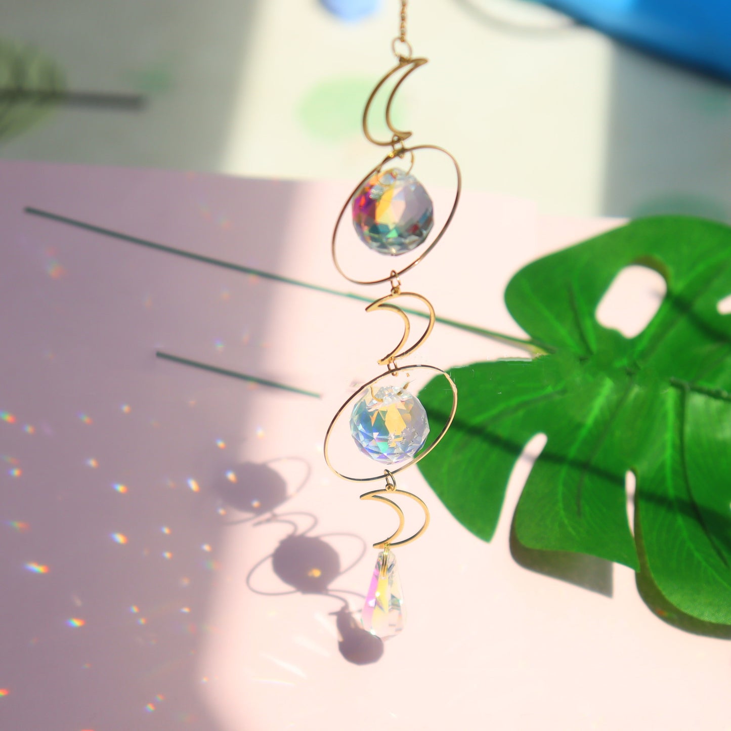 Sun Catcher Garden Lighting Jewelry Hanging Prism Pendant Garde Garden dealsniper-net Style23