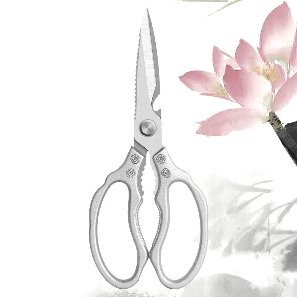 Lotus Stainless Steel Multifunctional Kitchen Scissors Kitchen dealsniper-net