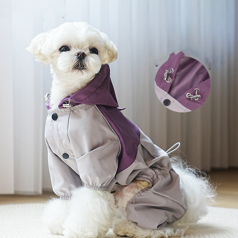 Pet Raincoat Small And Medium Size Dog Clothing Pets DealSniper.net