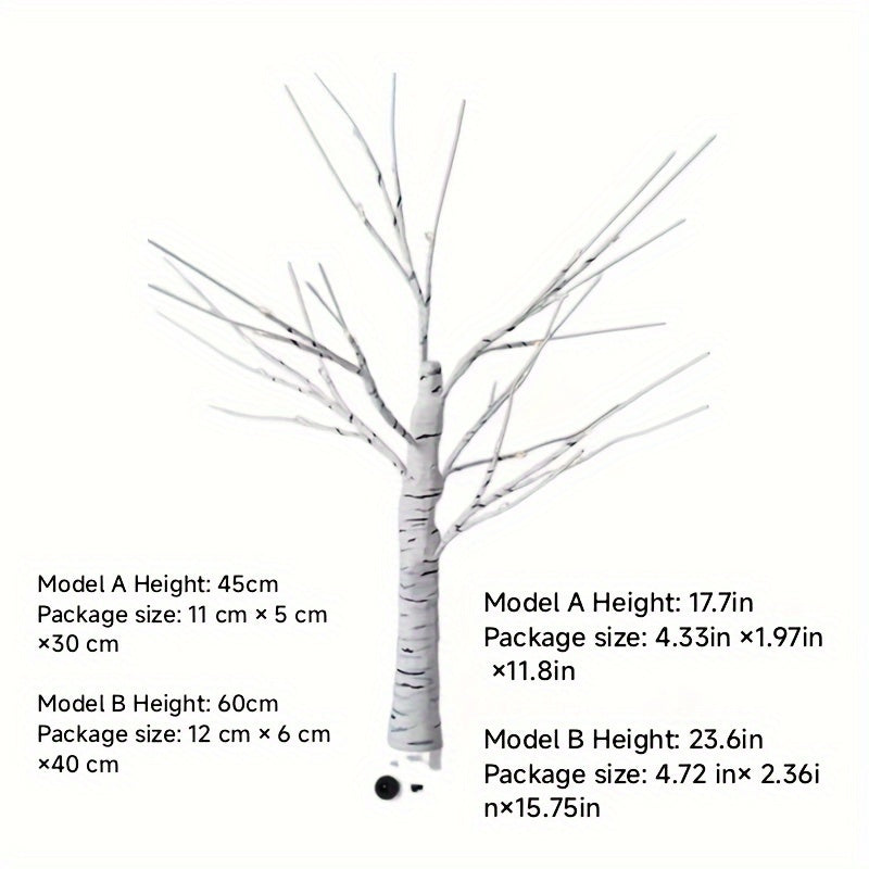 USB Birch Light Home Decor Gym From House