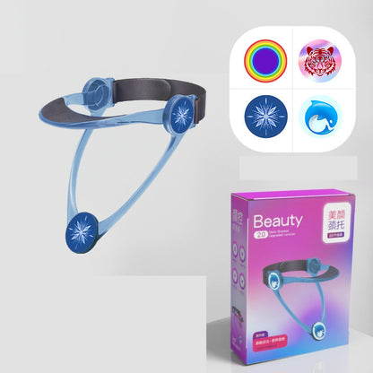 Cervical Spine Fixator Stretch Neck Protector Health DealSniper.net Transparent blue snowflake One size