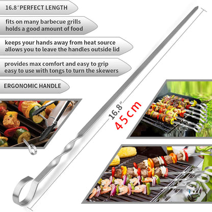 New Stainless Steel 41cm Barbecue Sign Kitchen Gym From House