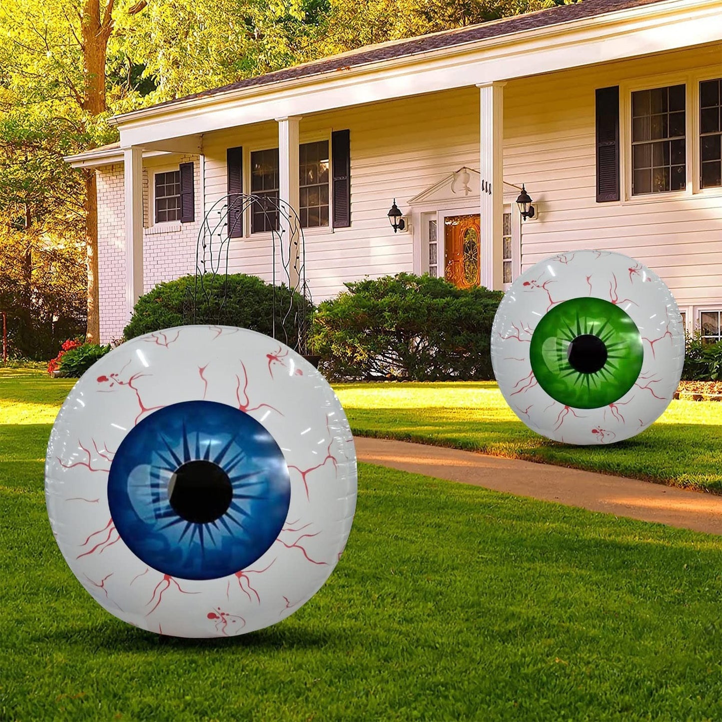 Halloween Eyeball Balloon Halloween Inflatable Holidays dealsniper-net