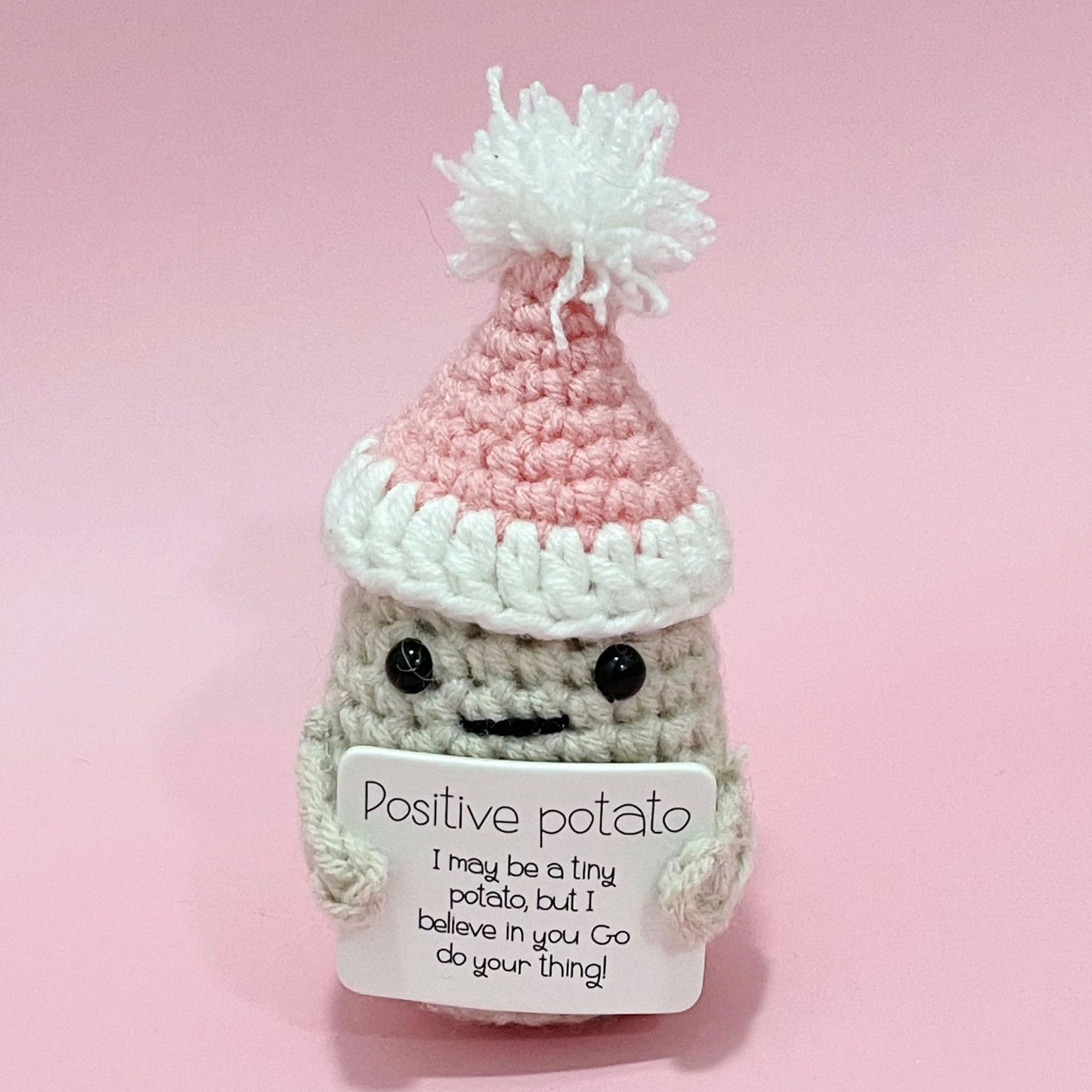 New Cute Positive Energy Pickle Doll Knitting