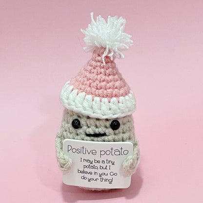 New Cute Positive Energy Pickle Doll Knitting
