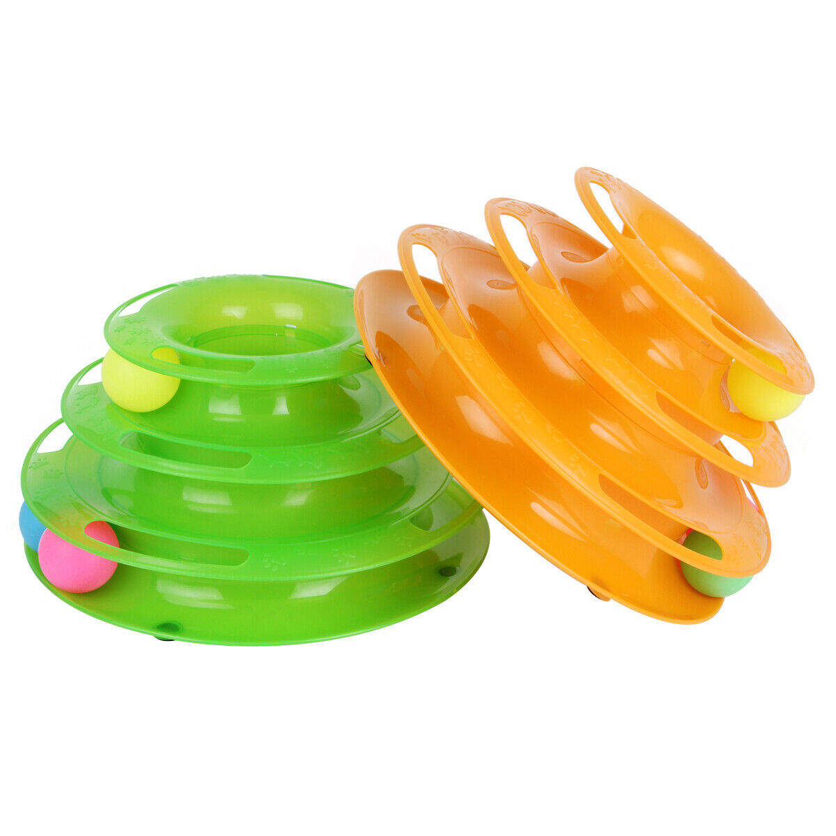 Pet Cat Crazy Ball Disk Interactive Toys Amusement Plate Toy Pets dealsniper-net