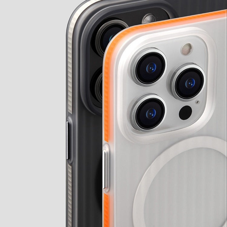Applicable To Iphone15promax Phone Case Skin-sensitive Striped Electronics DealSniper.net