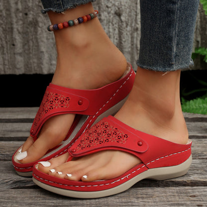 Thong Sandals Summer Flip Flops Women Outdoor Slippers Beach Shoes