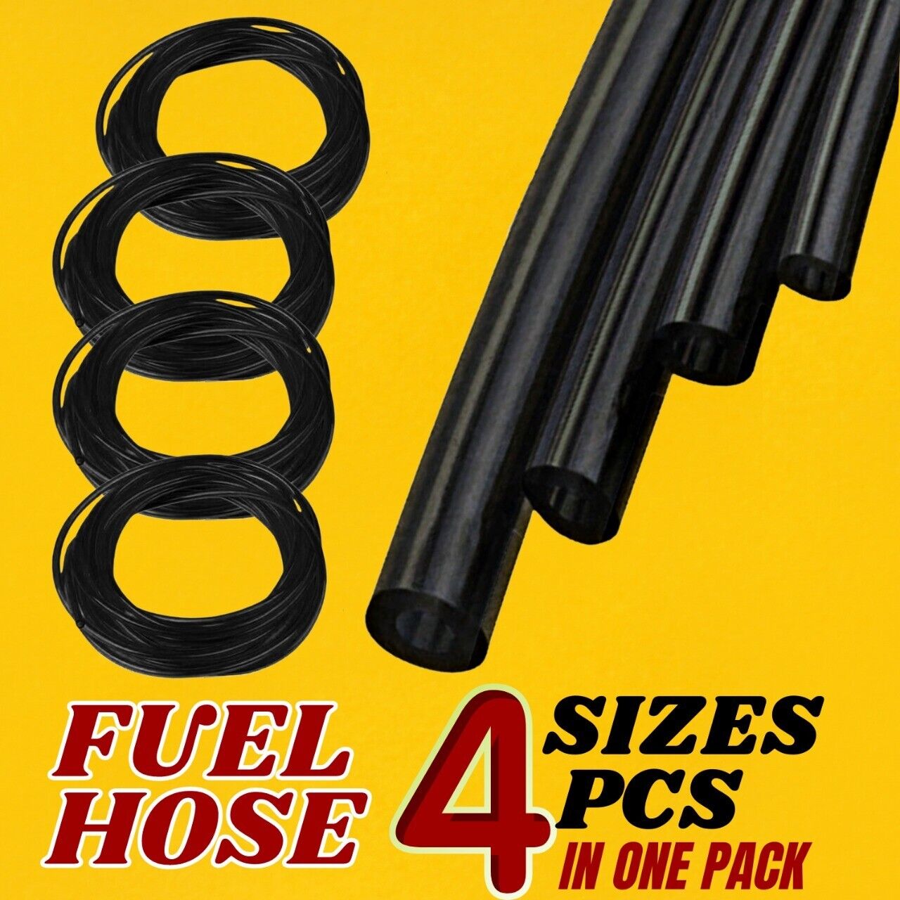 Petrol Fuel Line Hose Gas Pipe For Trimmer Chainsaw Mower Blower Weed Eater Tool Home DealSniper.net
