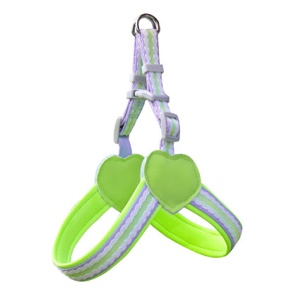 Dog Hand Holding Rope Vest Walking Chest Strap Pets dealsniper-net Emerald Green Chest Strap L