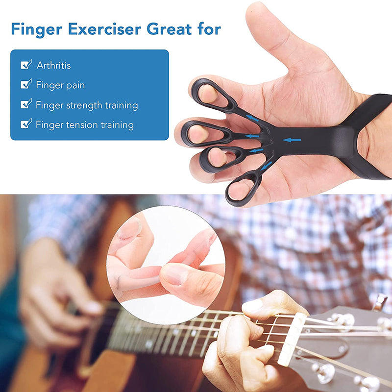 Silicone Grip Device Finger Exercise Stretcher Arthritis Hand Grip Trainer Sports DealSniper.net