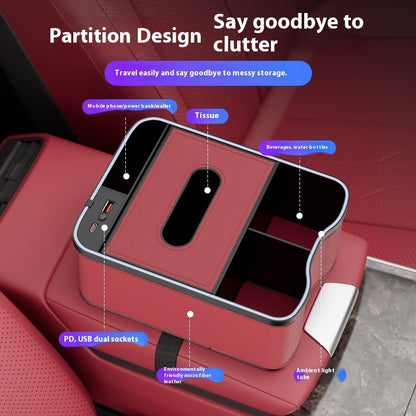 Car Armrest Multifunctional Storage Box Vehicle dealsniper-net