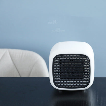 New Desktop Heater Mini Portable PTC Ceramic Gadgets Gym From House White 220V US