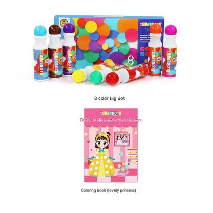 Children's Graffiti Painting Stationery Coloring Early Education Gift Box