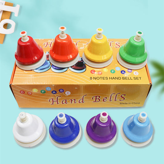 Home Fashion Simple Eight-tone Press Clock Rattle Kids Gym From House