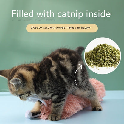 Caterpillar Ringing Paper Cat Toy Self-Hi Relieving Stuffy And Bite-resistant Pets dealsniper-net