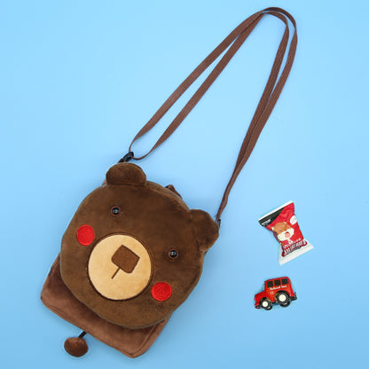 Cute Cartoon Children's Crossbody Bag Kids DealSniper.net Bear