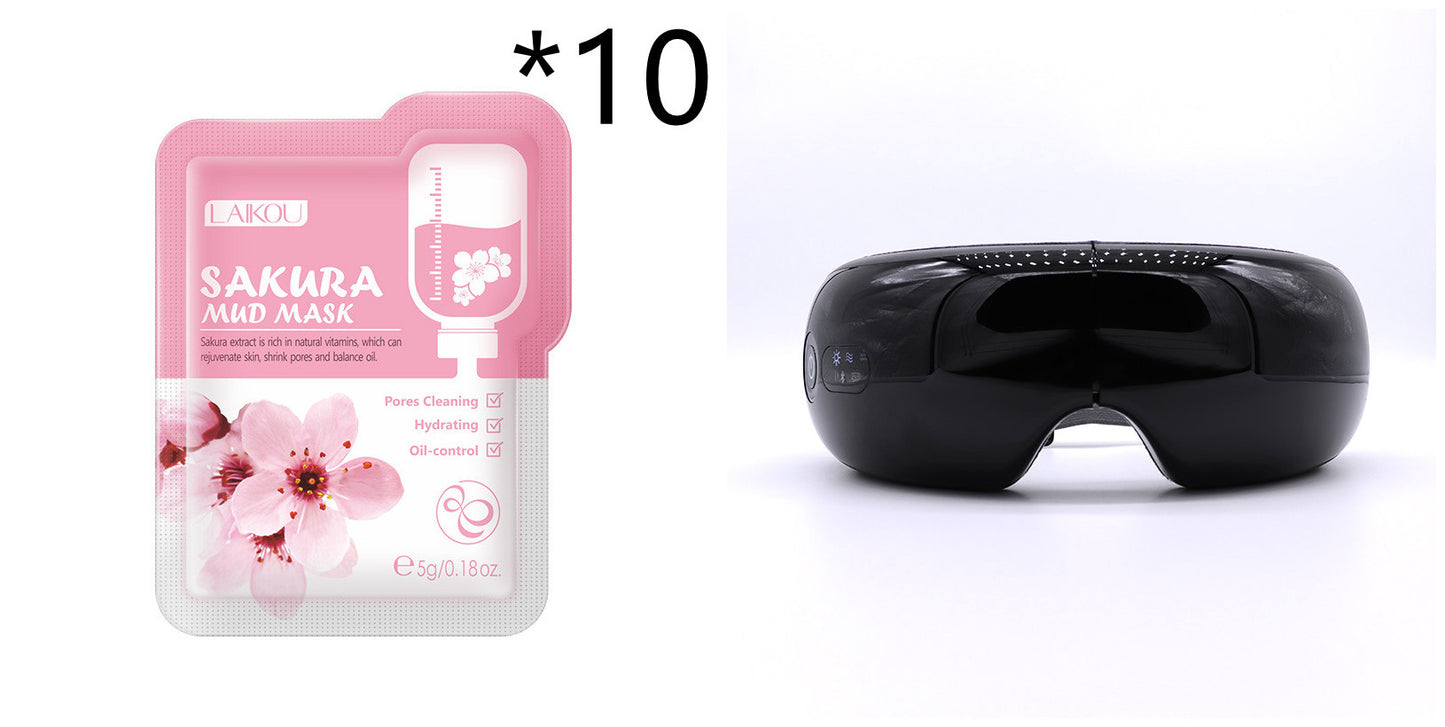 New Children's Hot Compress Eye Protection Massage Eye Mask Kids DealSniper.net 8s Black set